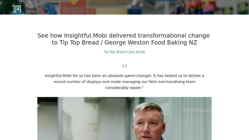 Insightful.Mobi Landing Page