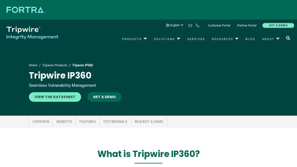 Tripwire IP360 image