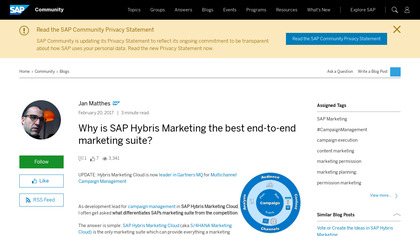 SAP hybris Marketing Suite image