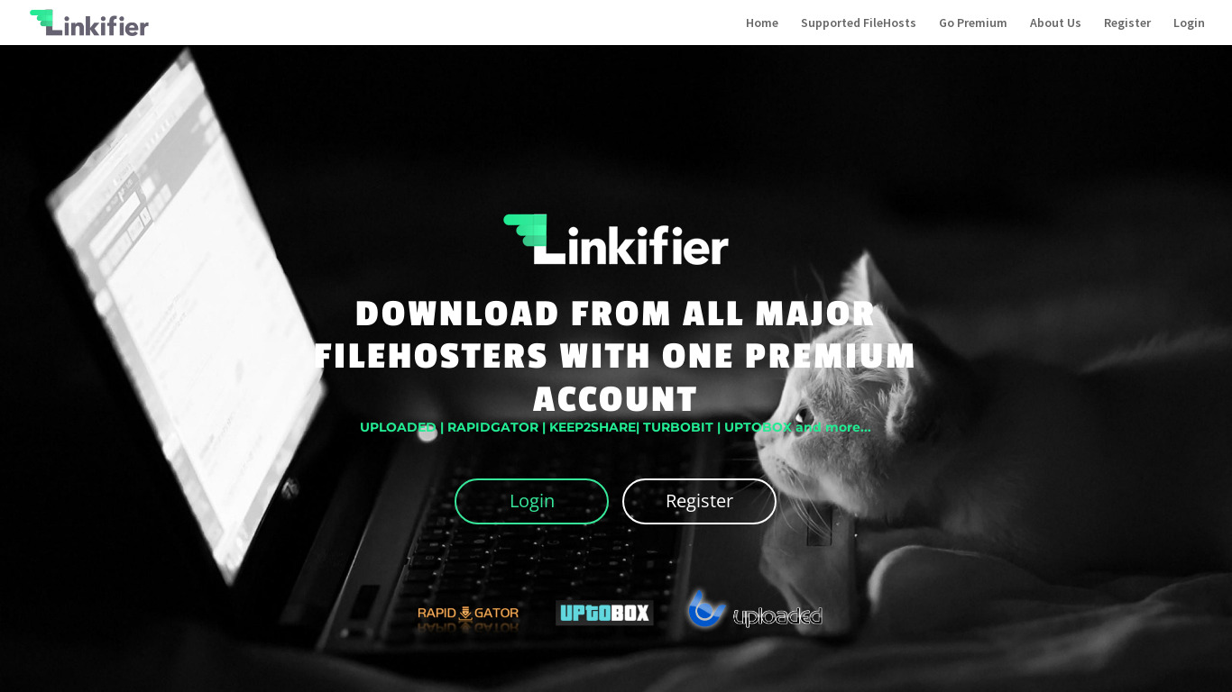 Linkifier Landing page