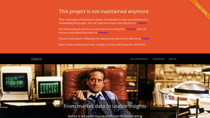 Gekko Trading Bot image