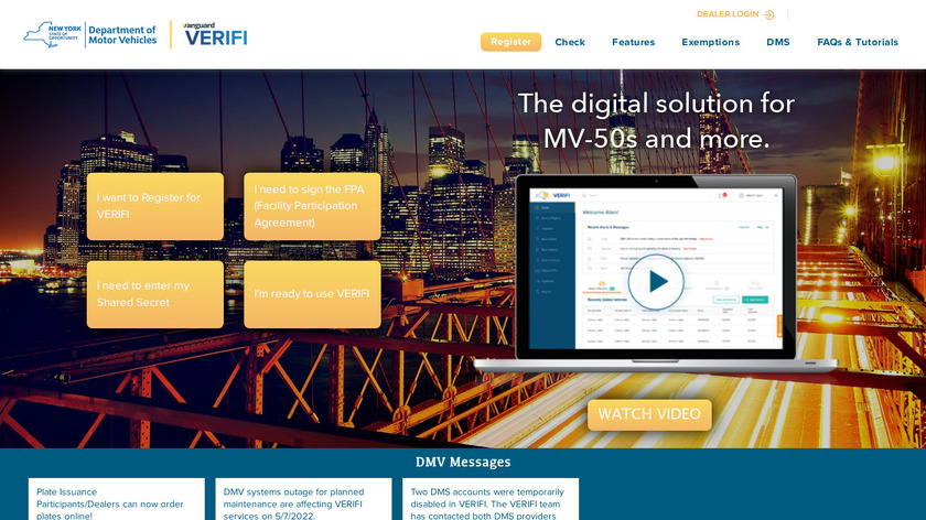 VERIFi Landing Page