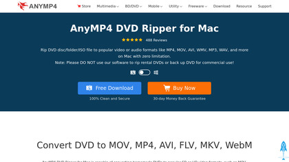 AnyMP4 DVD Ripper image
