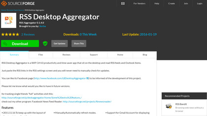 RSS Desktop Aggregator image