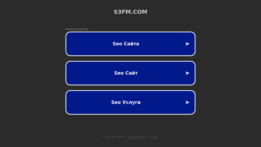 S3fm Landing Page