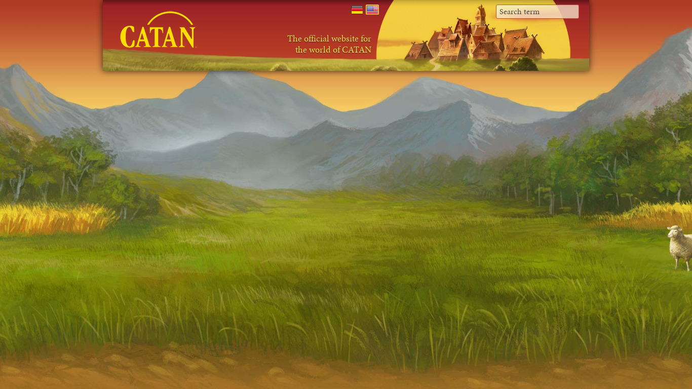 Rivals for Catan Landing page