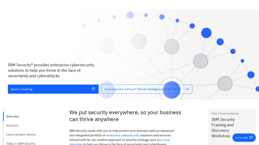 IBM Security Landing Page