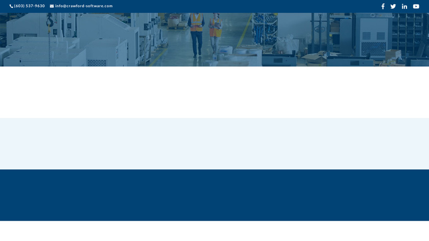 Crawford Software Consulting Landing Page