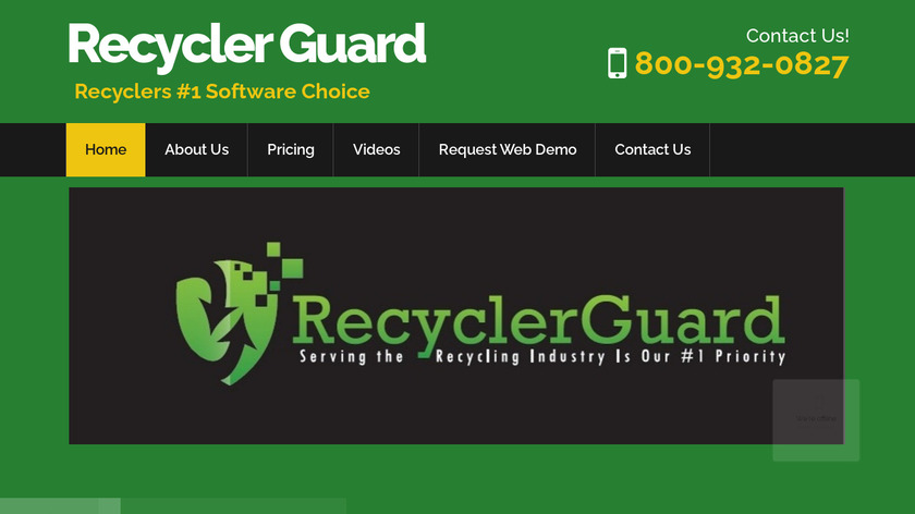 RecyclerGuard Landing Page