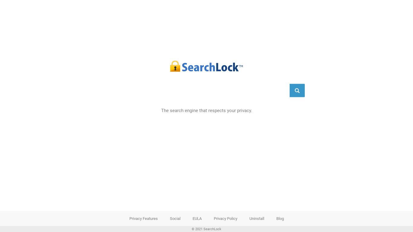 SearchLock Landing page