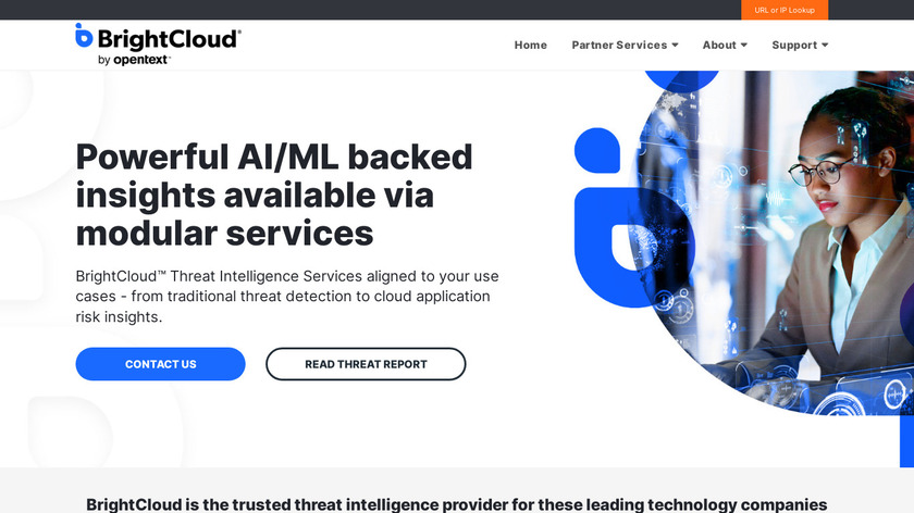 Webroot Threat Intelligence Landing Page