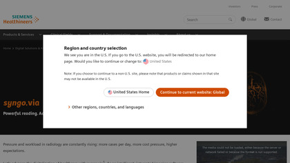 Siemens syngo.via image