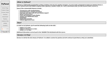 PyPanel image