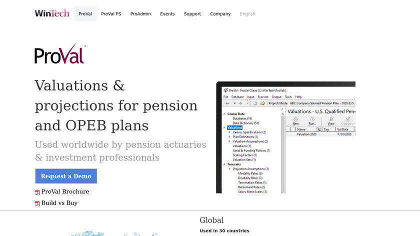 ProVal Landing Page