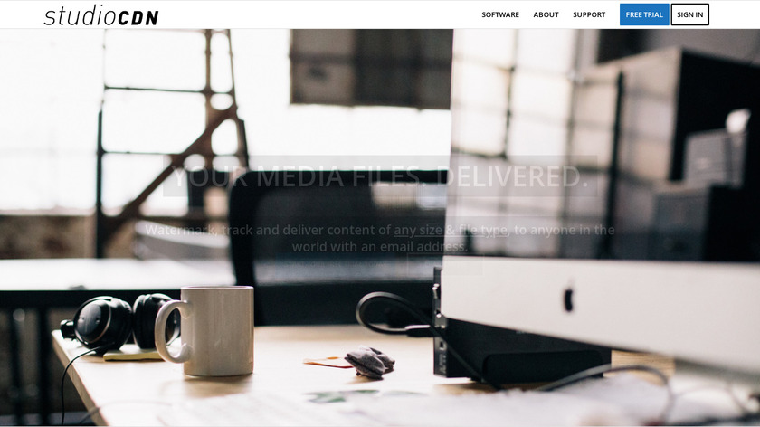 StudioCDN Landing Page