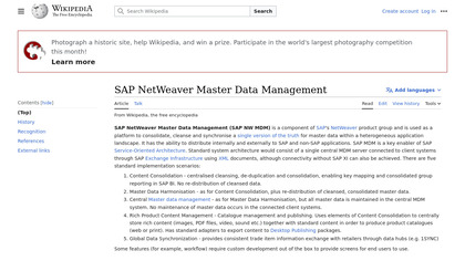 SAP NetWeaver MDM image
