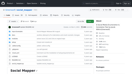 Social Mapper image