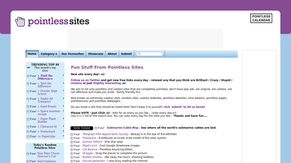 Pointless sites image