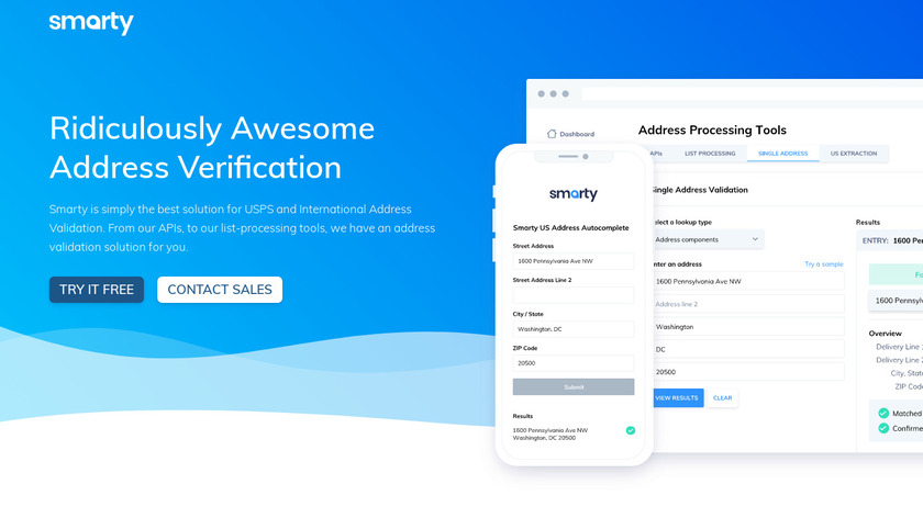 Smarty Landing Page