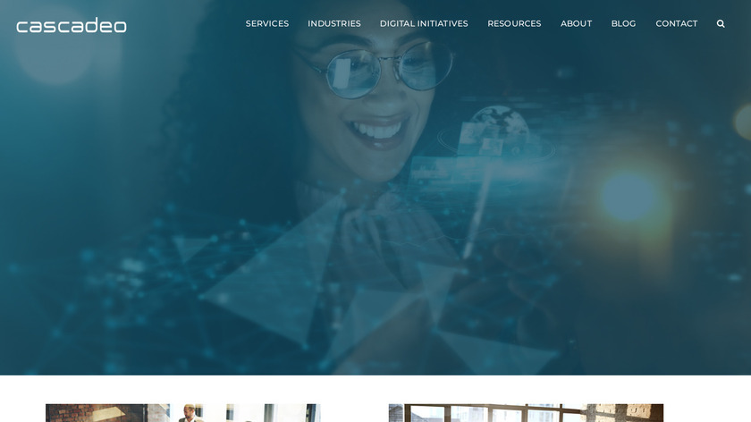 Cascadeo Landing Page