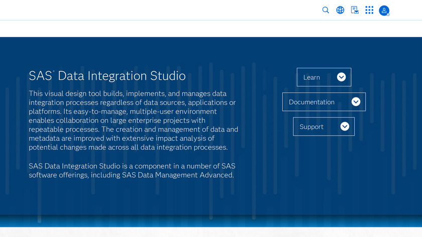 SAS Data Integration Studio Landing Page