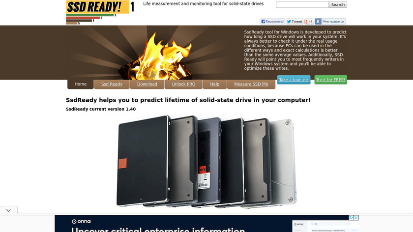 SsdReady Landing Page