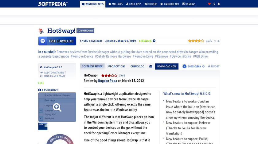 HotSwap Landing Page