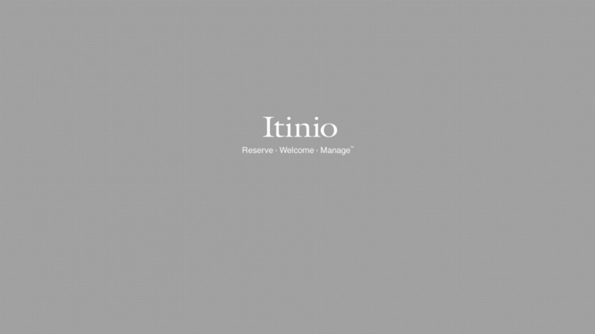 Itinio Landing Page