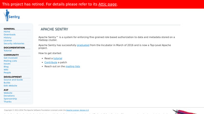 Apache Sentry image
