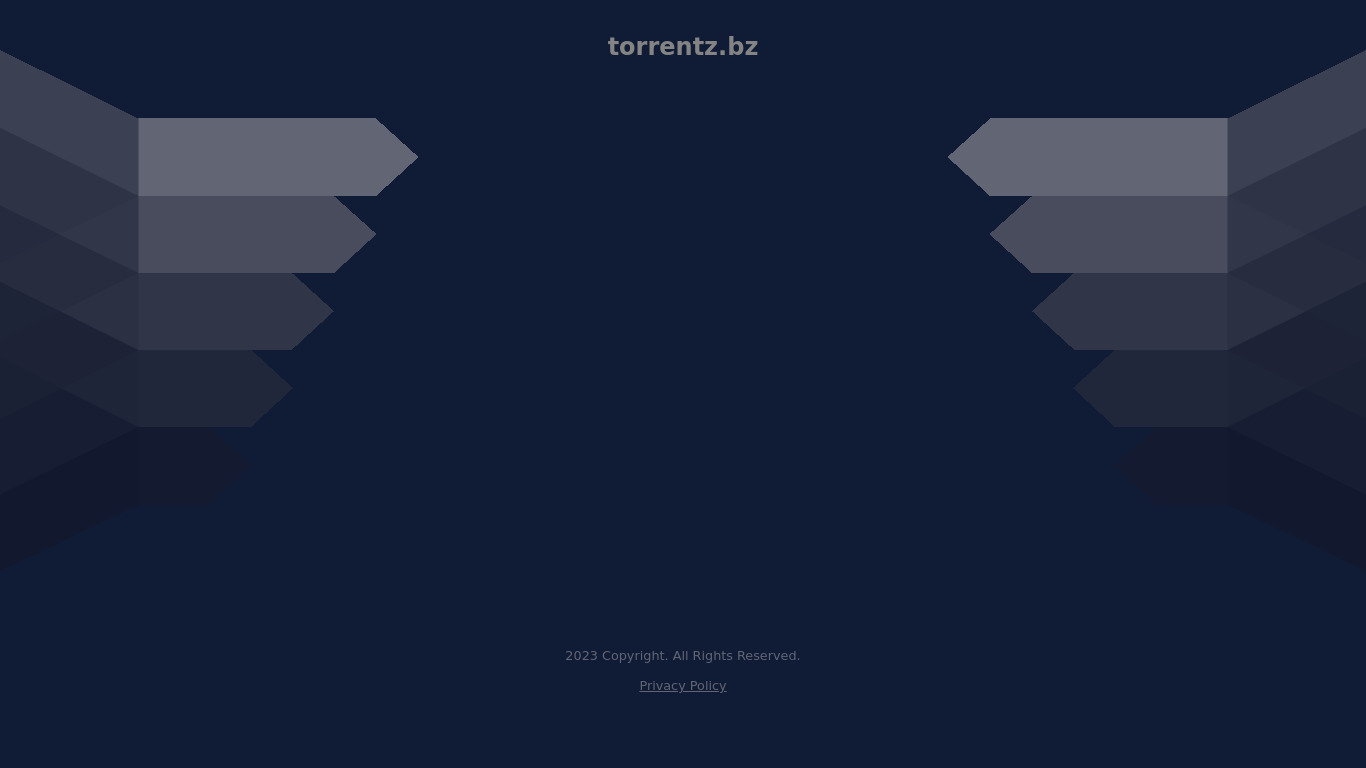 Torrentz.bz Landing page