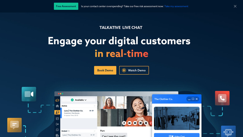 Talkative Landing Page