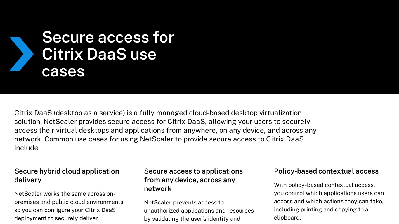 Citrix NetScaler Access Gateway Landing page