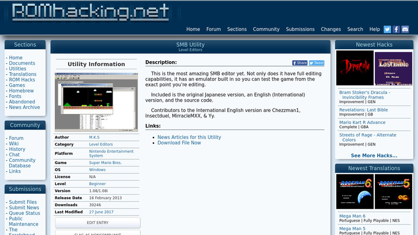 SMB Utility Landing Page