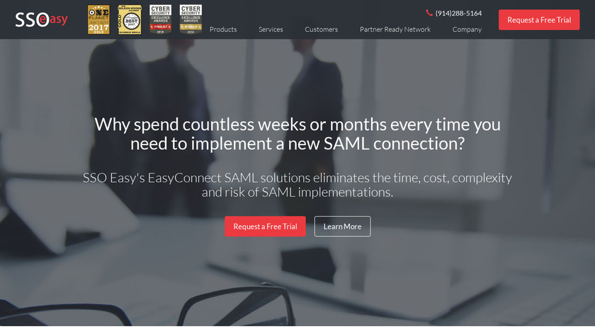 SSO Easy Landing Page