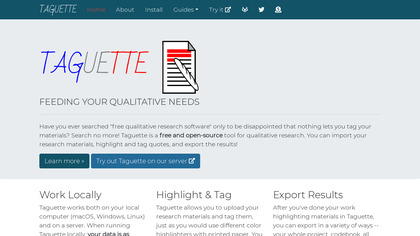 Taguette image