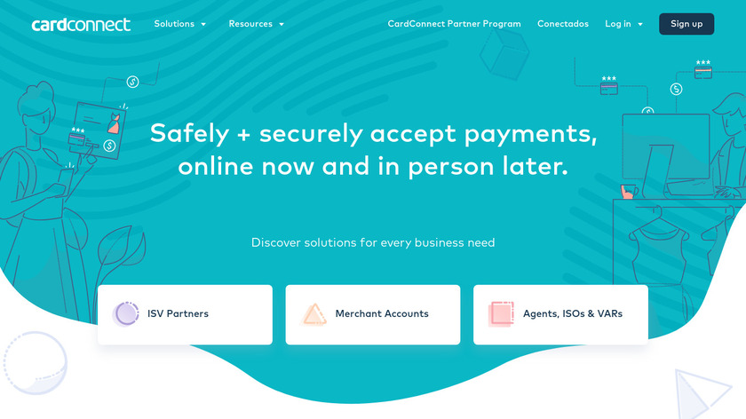 CardConnect Landing Page