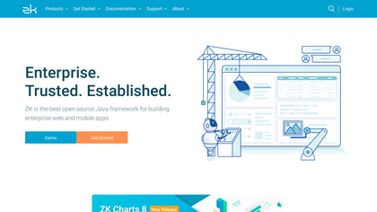 ZK Framework screenshot