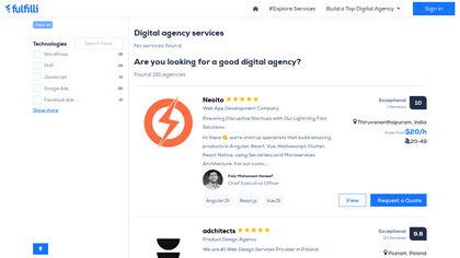 Digital Agency Search by Fulfilli image