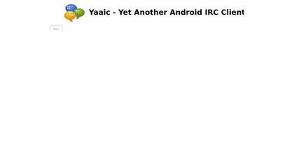 Yaaic image