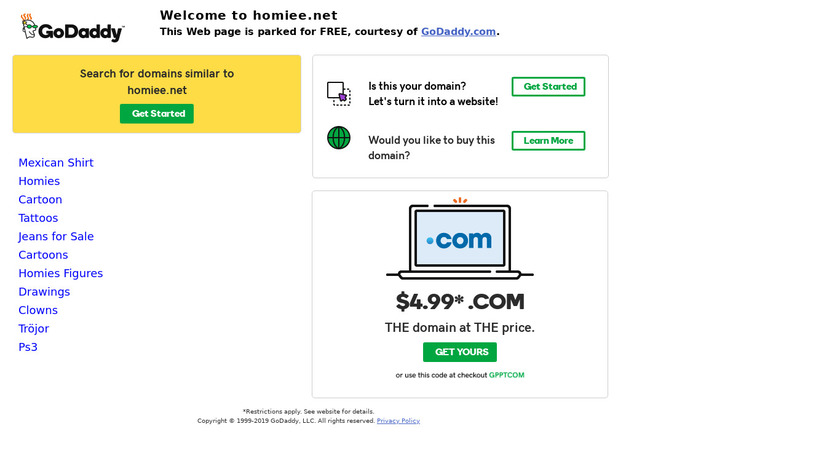 Homiee Landing Page