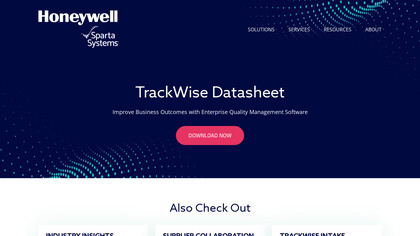 TrackWise Enterprise Quality Management Software image