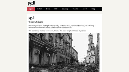 pgcli image