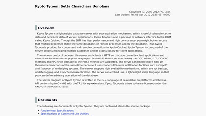 Kyoto Tycoon image