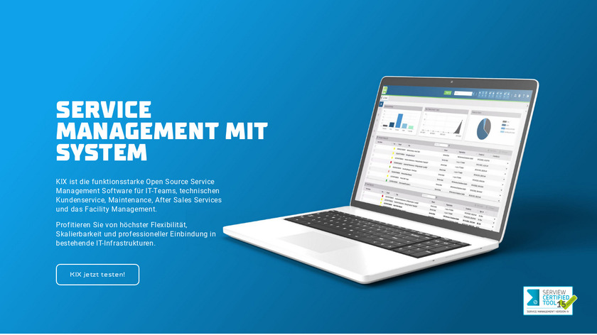 KIX Landing Page