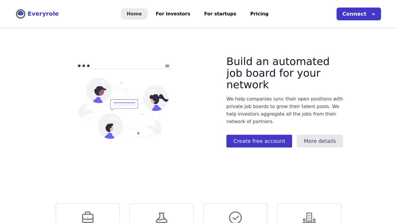 Remote Role Landing page