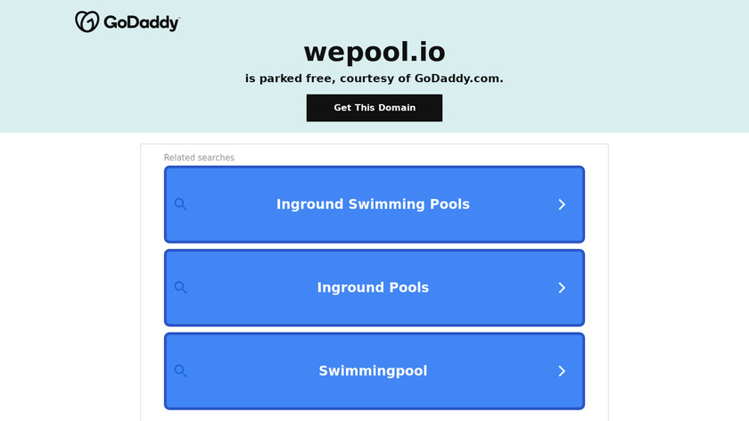 WePool Landing Page