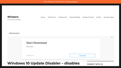 Windows 10 Update Disabler image