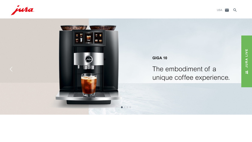 Jura Landing Page