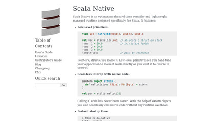 Scala Native image
