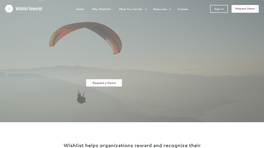 Wishlist Rewards Landing Page